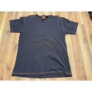Basic Options Shirt, Men's Size Large, Black Brown, Short Sleeve, Crewneck